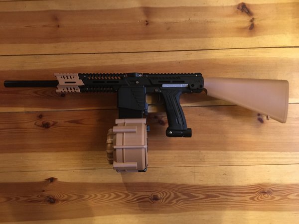 M16 stock for MG 100