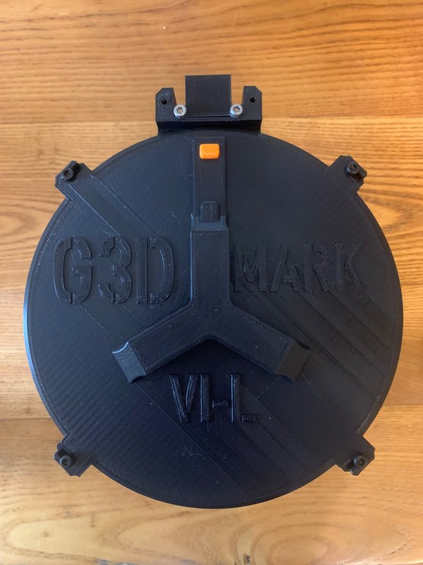 G3D Trommelmagazin VI-L (Bild mit Dual-Aufziehrad)