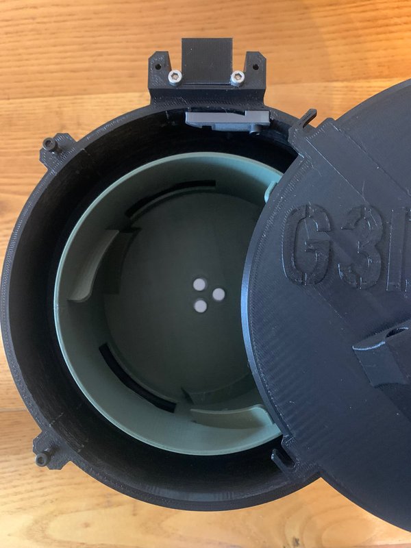 G3D drum mag VI-L without mag adaptor (pictures with dual wheel)